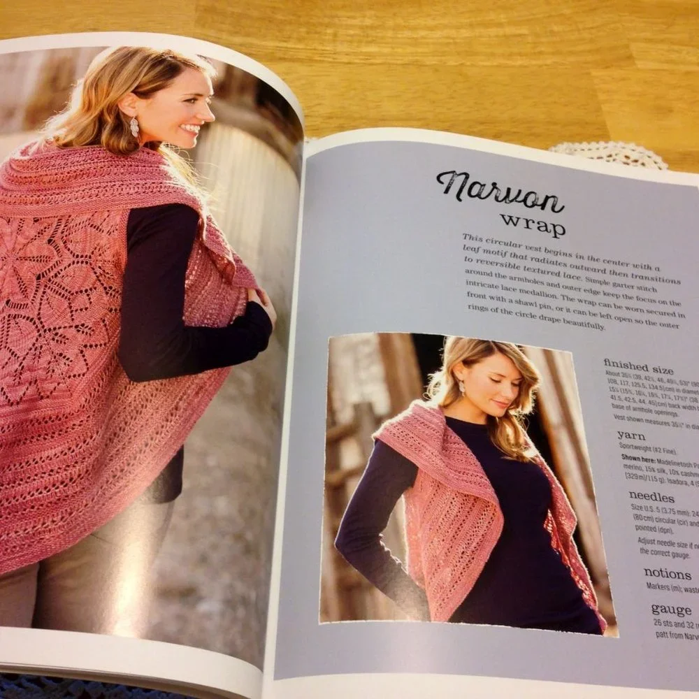 New craft book, everyday lace knitting projects